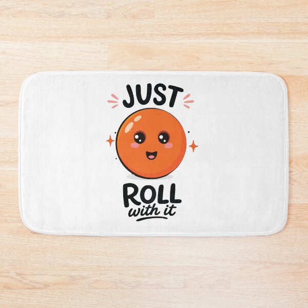 Item preview, Just Roll With It – Cute Bowling Ball Pun Design designed and sold by Apotheosis by Irie Meraki.