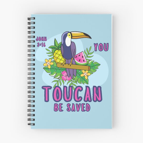 Item preview, You Toucan Be Saved John 316 Jesus Tropical Fruit Bird Funny Christian designed and sold by Forevermore.