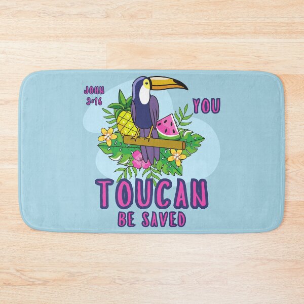 Item preview, You Toucan Be Saved John 316 Jesus Tropical Fruit Bird Funny Christian designed and sold by Forevermore.