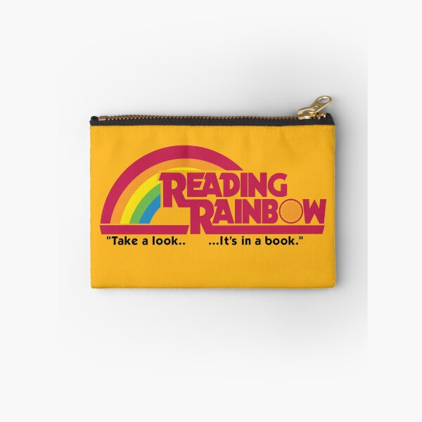 Item preview, Reading Rainbow Logo Take a look iconic slogan  designed and sold by Hair-brained  Haberdasher.