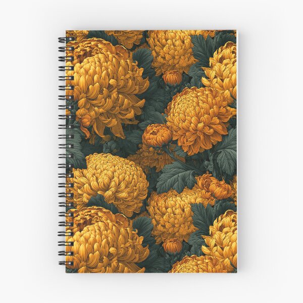 Item preview, Charming Chrysanthemum Texture  - Birthday Flower Pattern  - Anniversary Gifts For Him designed and sold by RoyalStarsPatts.