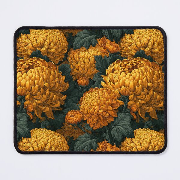 Item preview, Charming Chrysanthemum Texture  - Birthday Flower Pattern  - Anniversary Gifts For Him designed and sold by RoyalStarsPatts.