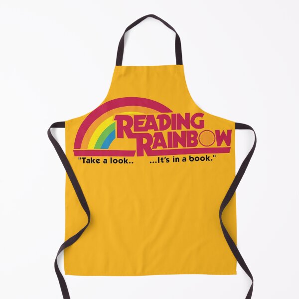 Item preview, Reading Rainbow Logo Take a look iconic slogan  designed and sold by Hair-brained  Haberdasher.