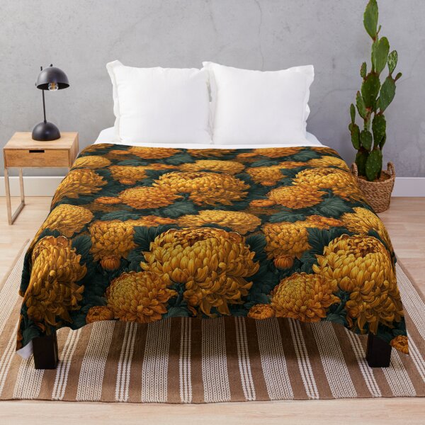 Item preview, Charming Chrysanthemum Texture - Birthday Flower Pattern - Anniversary Gifts For Him designed and sold by RoyalStarsPatts.