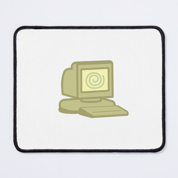 Item preview, Heisei Retro Squishy Green Computer designed and sold by Doodling-Donut.