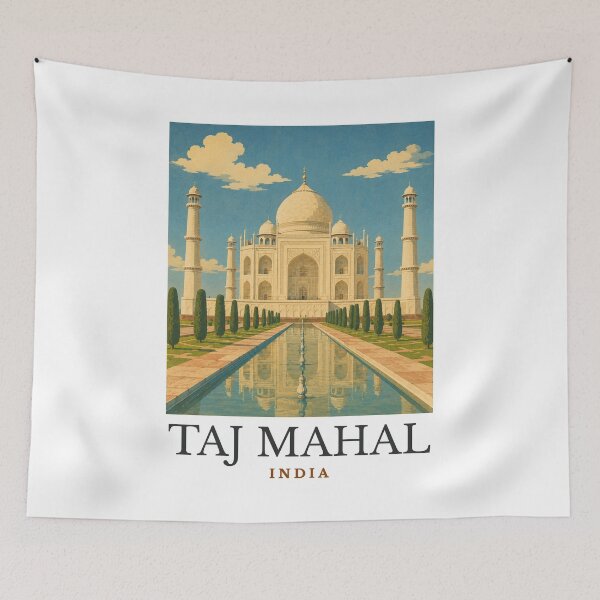 Item preview, Taj Mahal - India designed and sold by GoodOldVintage.