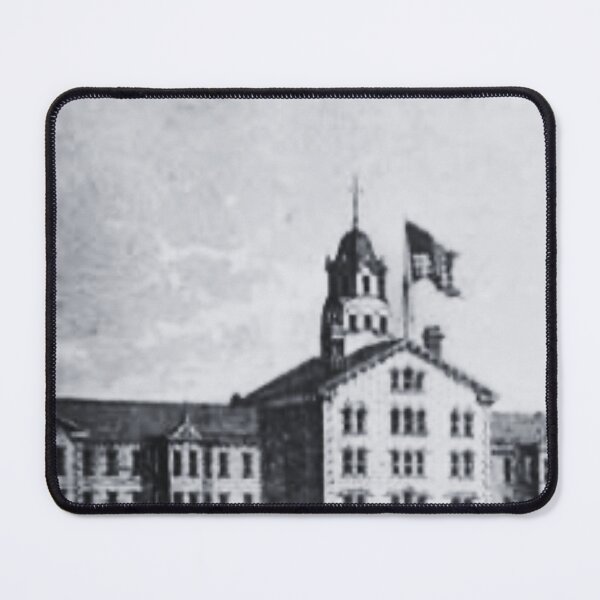 Item preview, Mount Pleasant State Hospital Classic Poster Style designed and sold by GhostlyWorld.
