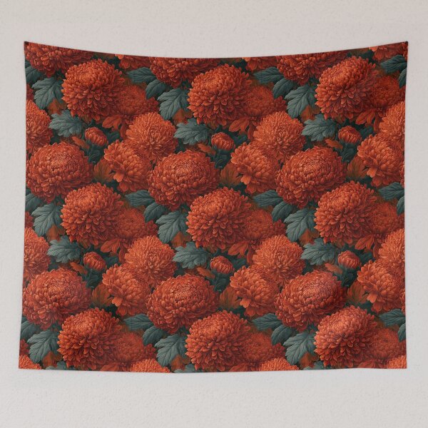 Item preview, Fresh Chrysanthemum Floral - Hawaiian Flower Pattern  - Anniversary Gifts For Mom designed and sold by RoyalStarsPatts.