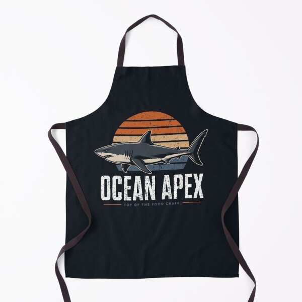 Item preview, Ocean Apex Shark Vintage Marine Life designed and sold by CamaleonDesigns.