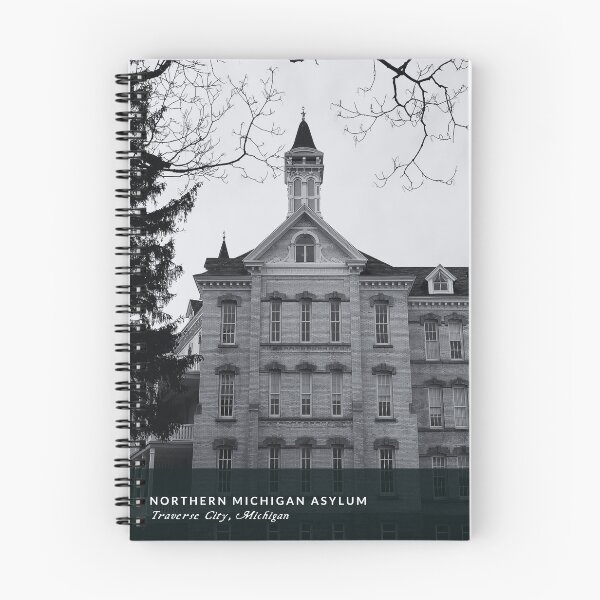 Item preview, Northern Michigan Asylum Classic Poster Style designed and sold by GhostlyWorld.