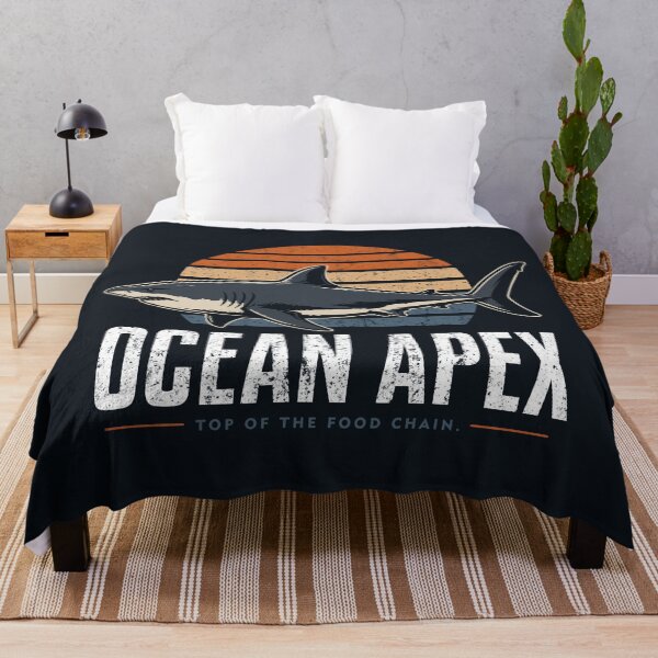 Item preview, Ocean Apex Shark Vintage Marine Life designed and sold by CamaleonDesigns.