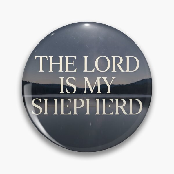 Item preview, The Lord Is My Shepherd Biblical Quote designed and sold by RRRShop.