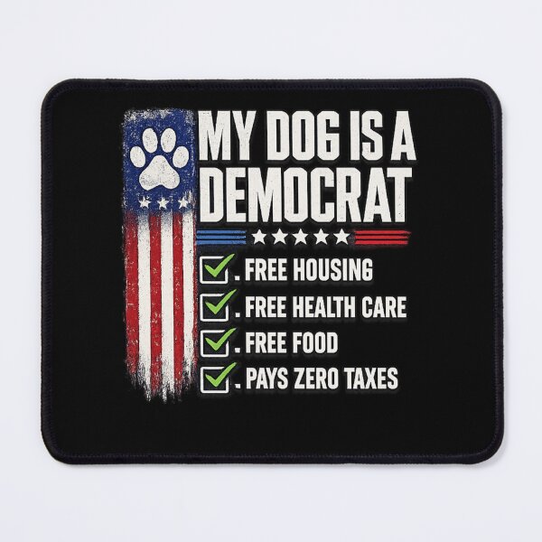 Item preview, my dog is a democrat designed and sold by anouaroh.