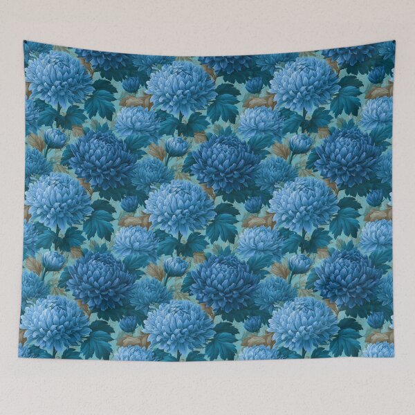 Item preview, Lush Chrysanthemum Floral - Flower Floral Pattern  - Baby Shower Gifts designed and sold by RoyalStarsPatts.