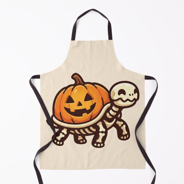 Item preview, Cute Skeleton Turtle with Pumpkin Shell designed and sold by Castiora.