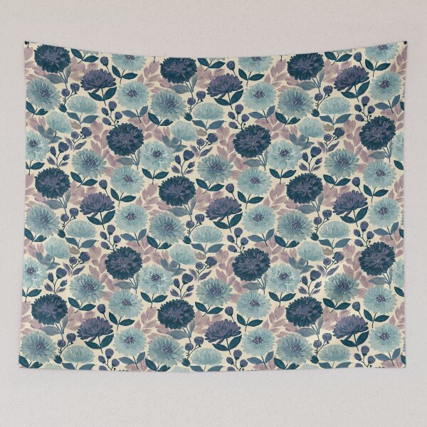 Item preview, Soft Chrysanthemum Texture - Tropical Flower Pattern  - Best Friend Gifts designed and sold by RoyalStarsPatts.