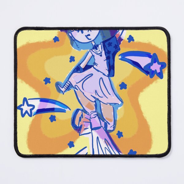 Item preview, Y2K Pop Star Girl with Shooting Stars Illustration designed and sold by Sweet-Weirdo.