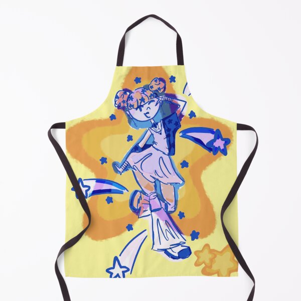 Item preview, Y2K Pop Star Girl with Shooting Stars Illustration designed and sold by Sweet-Weirdo.