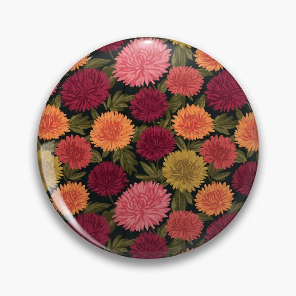 Item preview, Delicate Chrysanthemum Floral  - Flower Garden Pattern  - Best Gifts For Women designed and sold by RoyalStarsPatts.