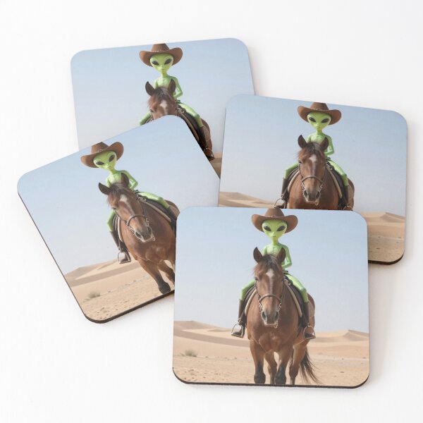 Item preview, alien cowboy designed and sold by ThaiAlmeida.