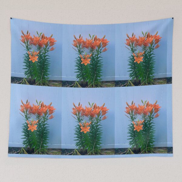 Item preview, Orange Lilies in the Evening  designed and sold by Amanda1775.