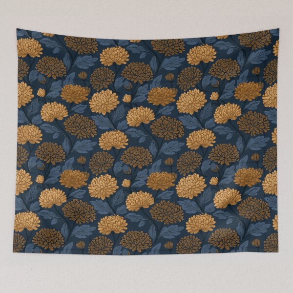 Item preview, Flourishing Chrysanthemum Flower  - Flower Garden Pattern  - Best Gifts For Dad designed and sold by RoyalStarsPatts.