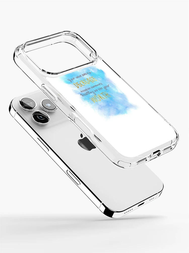 Thumbnail 2 of 5, iPhone Case, Your value doesn’t decrease based on someone’s inability designed and sold by sboucher95.