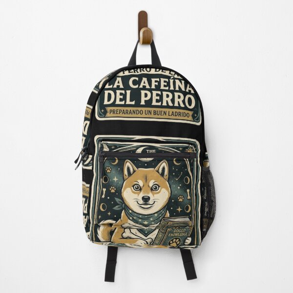 Item preview, The Caffeine Dog Tarot Card Funny Puppy Coffee Perro de la Cafeina designed and sold by piketo.