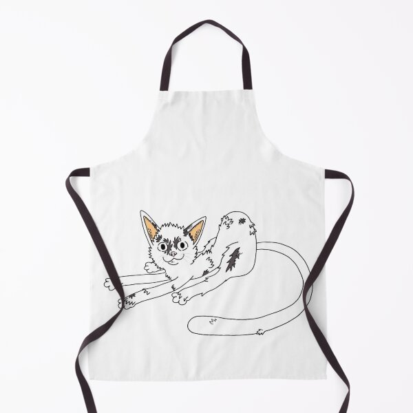 Item preview, Scrappy White Kitten Long Tail Loaf designed and sold by Salty-Dream.