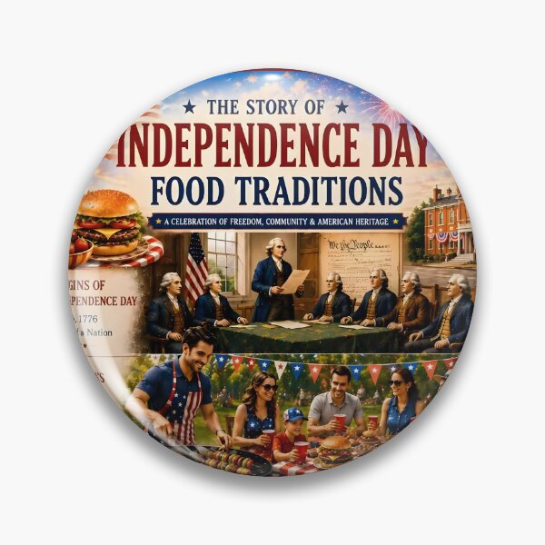 Item preview, The Story of Independence Day Food Traditions⁠ designed and sold by Easternpantry.