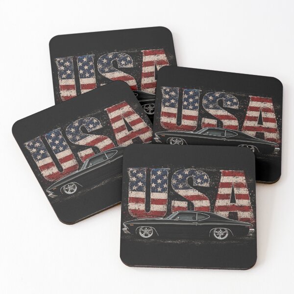 Item preview, USA Classic Muscle Car | Patriotic American Flag Hot Rod T-Shirt designed and sold by Diesel outlaw .