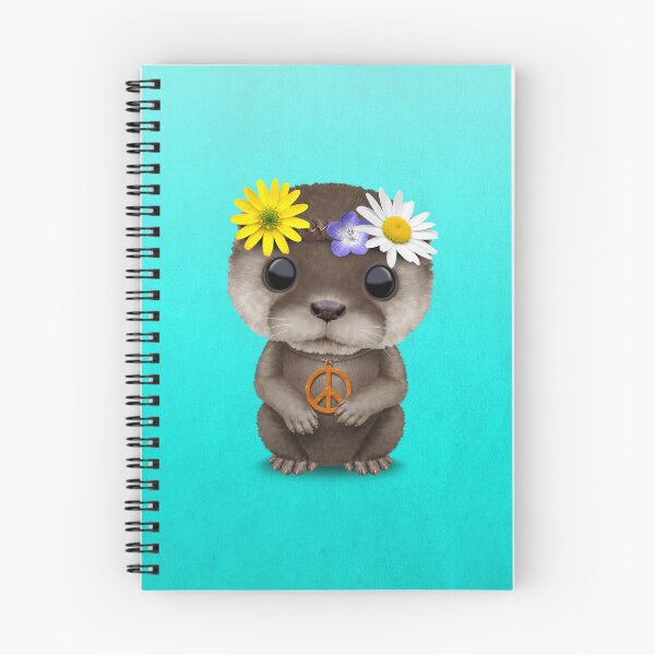 Item preview, Cute Baby Otter Hippie  designed and sold by JeffBartels.