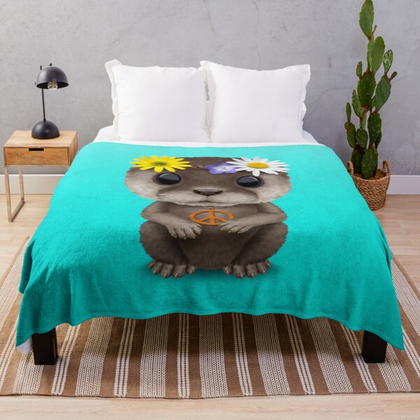 Item preview, Linda nutria bebé hippie designed and sold by JeffBartels.