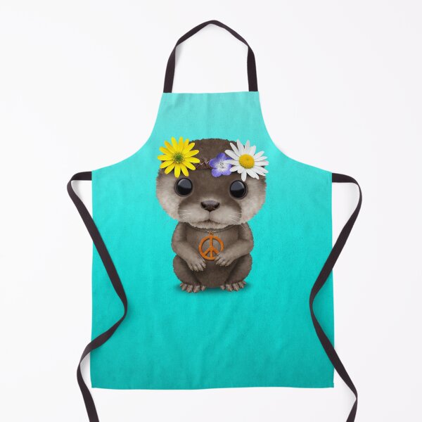 Item preview, Cute Baby Otter Hippie designed and sold by JeffBartels.