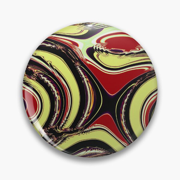 Item preview,  Fractal Swirl Vortex – Abstract Yellow Red Black Spiral Art designed and sold by BuckaBaby.