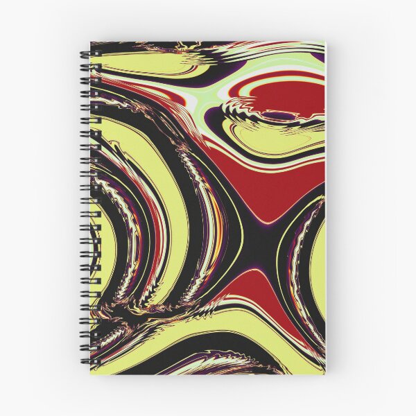 Item preview,  Fractal Swirl Vortex – Abstract Yellow Red Black Spiral Art designed and sold by BuckaBaby.