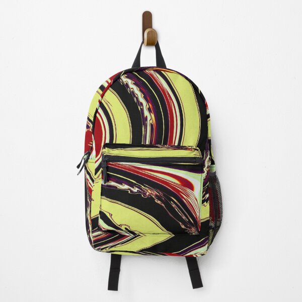 Item preview, Fractal Swirl Vortex – Abstract Yellow Red Black Spiral Art designed and sold by BuckaBaby.
