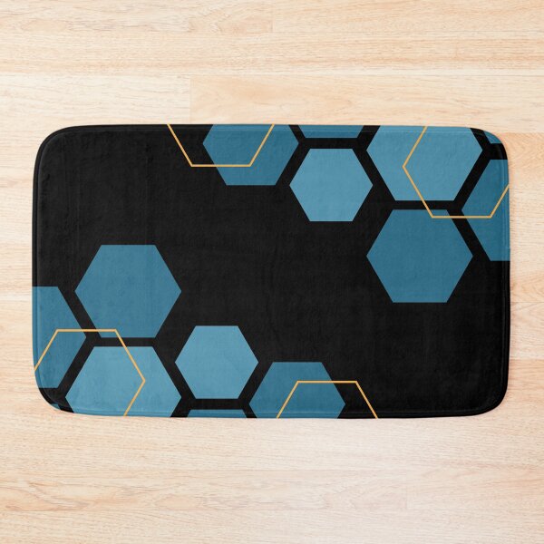 Item preview, Hexagon Shapes in Abstract Geometric Design designed and sold by The Retromotel.