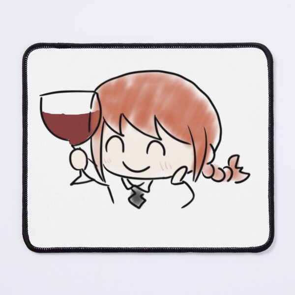 Item preview, Makima from Chainsaw Man - Chibi Aesthetic Kawaii designed and sold by TheStickLab.