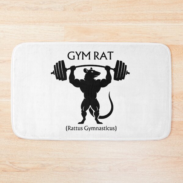 Item preview, Gym Rat (Rattus Gymnasticus) designed and sold by Amerizona Designs.