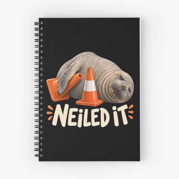 Item preview, Neil The Seal  designed and sold by Eh Plus Designs.