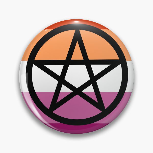 Item preview, Protect The Lesbians- Lesbian pentacle  designed and sold by The Bi Witch.