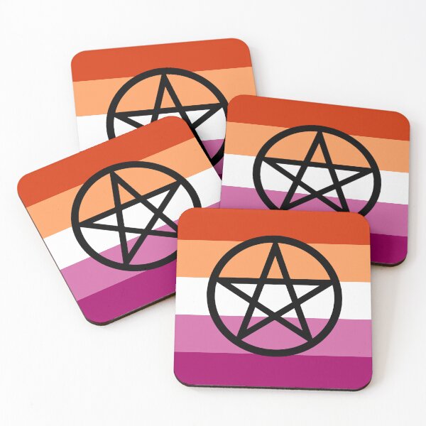Item preview, Protect The Lesbians- Lesbian pentacle  designed and sold by The Bi Witch.
