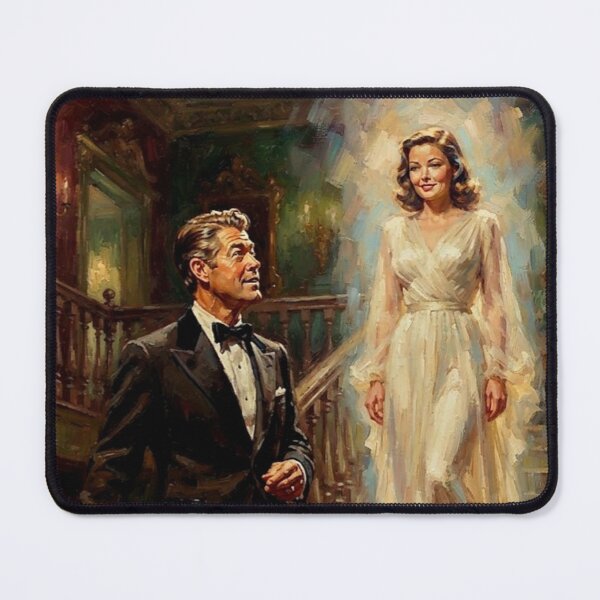 Item preview, Heaven Can Wait Retro Romantic Fantasy Comedy Classic Tribute Art Movie Poster designed and sold by Art's Diner.