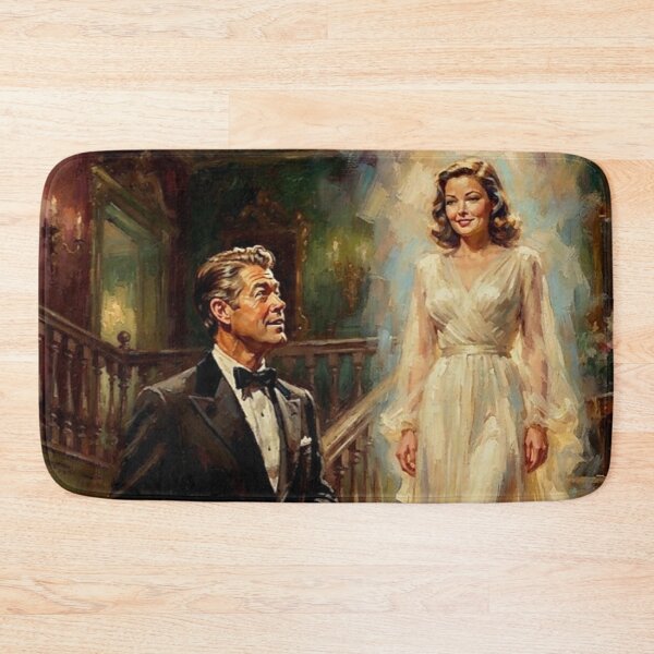 Item preview, Heaven Can Wait Retro Romantic Fantasy Comedy Classic Tribute Art Movie Poster designed and sold by Art's Diner.