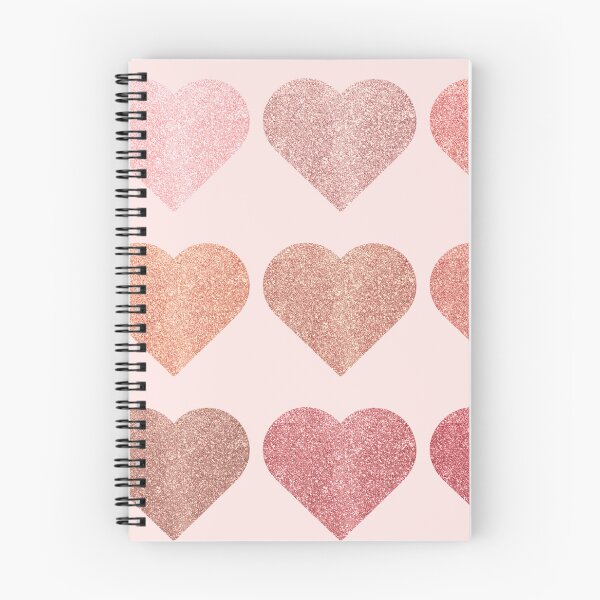 Item preview, Glitter Hearts Light Colors designed and sold by PinkDreams-.