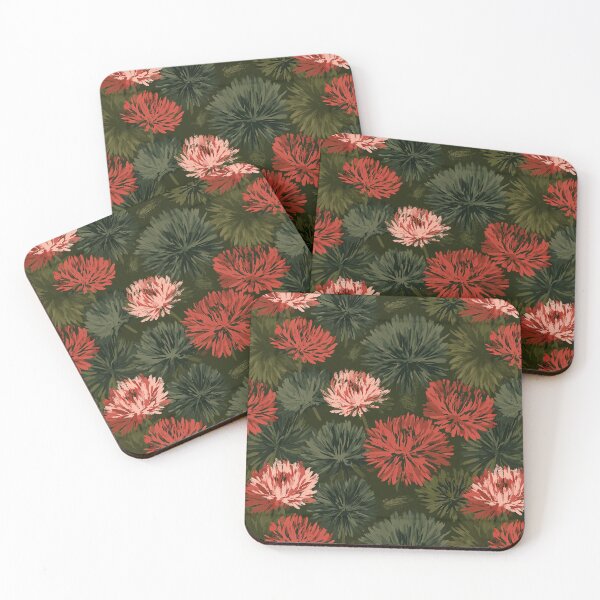 Item preview, Petaled Chrysanthemum Print - Tropical Flower Pattern  - Birthday Gifts For Boyfriend designed and sold by RoyalStarsPatts.