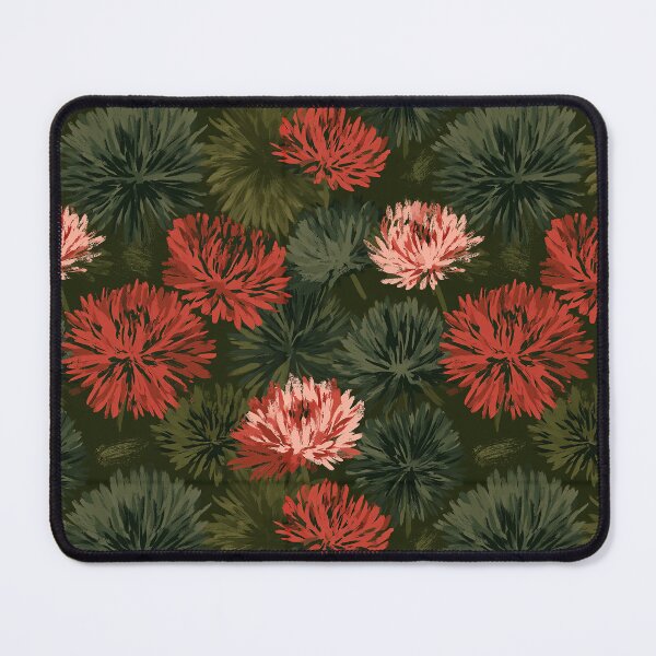 Item preview, Petaled Chrysanthemum Print - Tropical Flower Pattern - Birthday Gifts For Boyfriend designed and sold by RoyalStarsPatts.