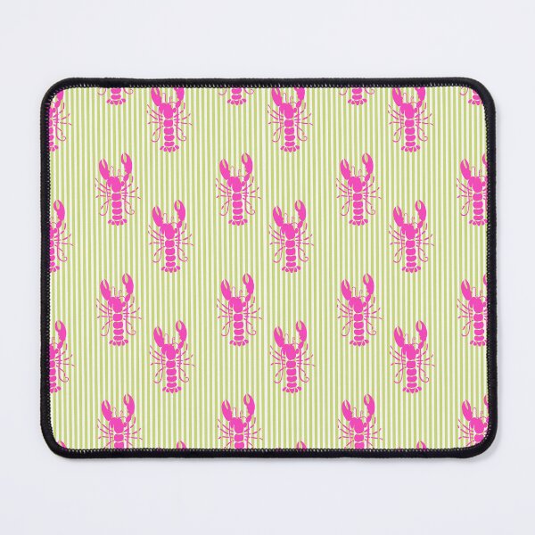 Item preview, Trendy Stripe Lobster Pattern | Coastal Nautical Summer Illustration designed and sold by poppet103.