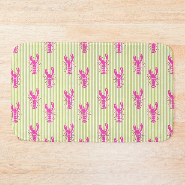 Item preview,  Trendy Stripe Lobster Pattern | Coastal Nautical Summer Illustration designed and sold by poppet103.